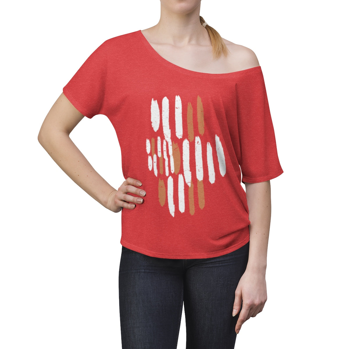 ABSTRACT 2 <br>women's slouchy top