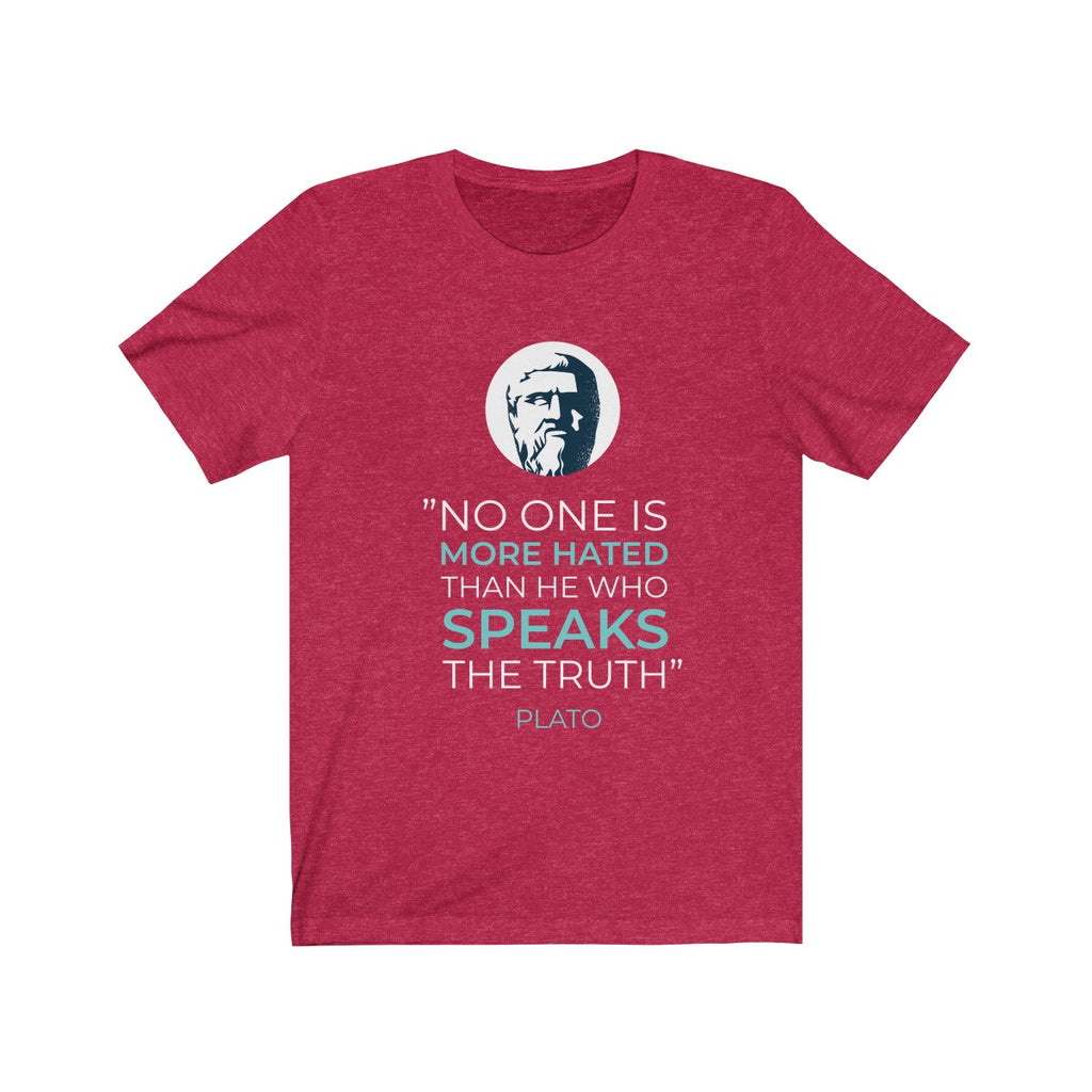 PLATO QUOTE <br>unisex tee