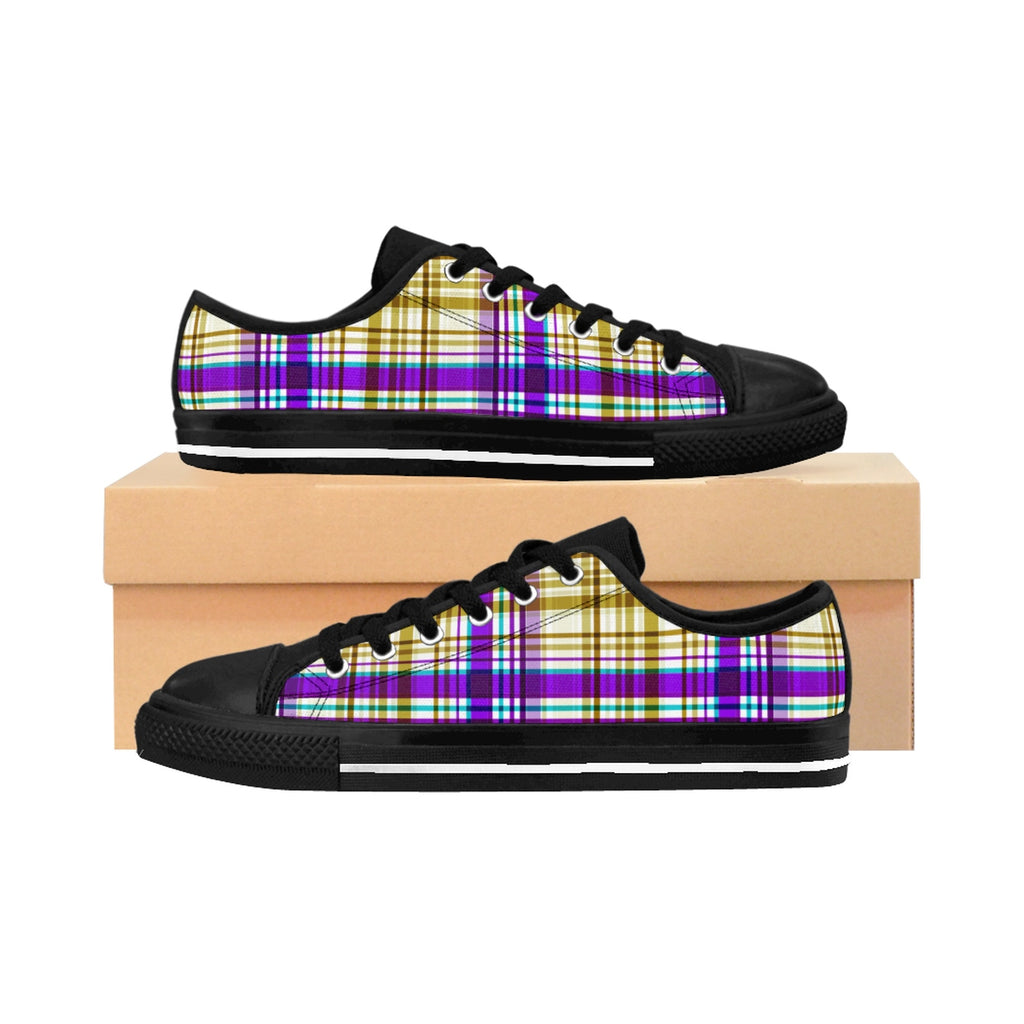 THE ILLEST PLAID <br>men's sneakers