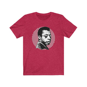 BALDWIN QUOTE <br>unisex tee <br>(front/back designs)