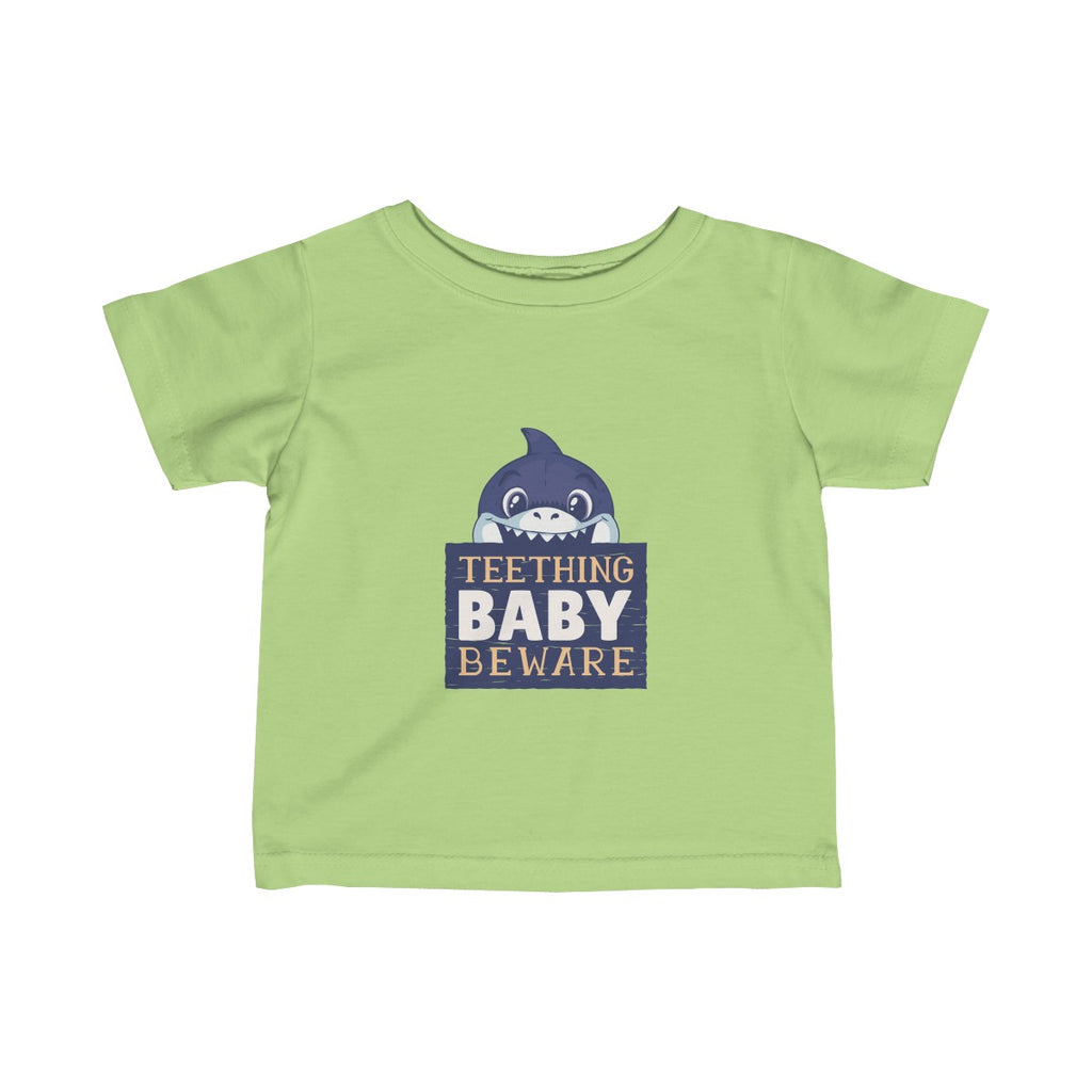 BEWARE: TEETHING! <br>infant tee