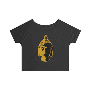 BUDDHA HEAD <br>women's slouchy top