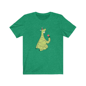 CHRISTMAS TREE LLAMA <br>unisex tee