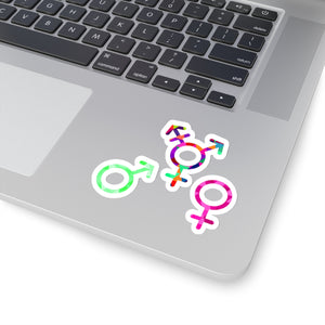 ALL GENDERS <br>kiss-cut stickers