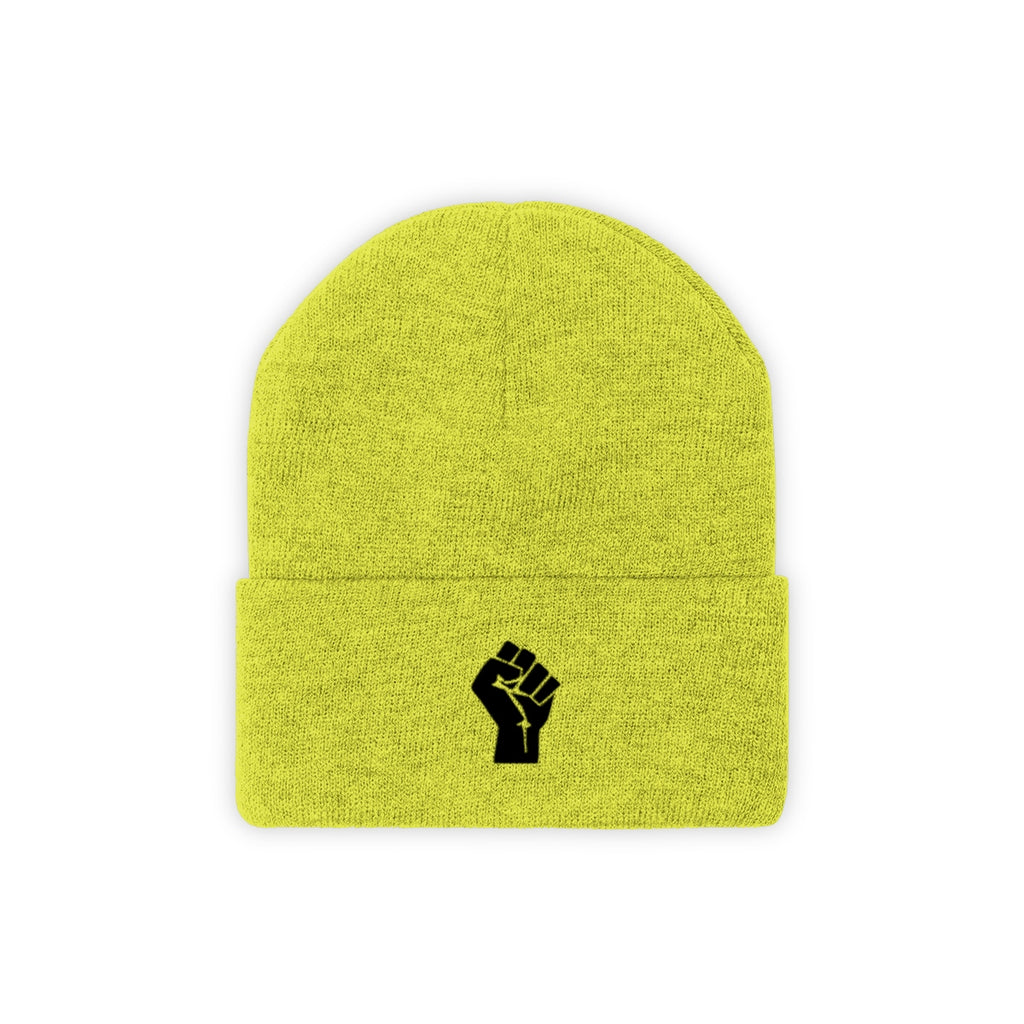 BLACK POWER <br>knit beanie