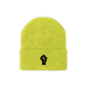 BLACK POWER <br>knit beanie