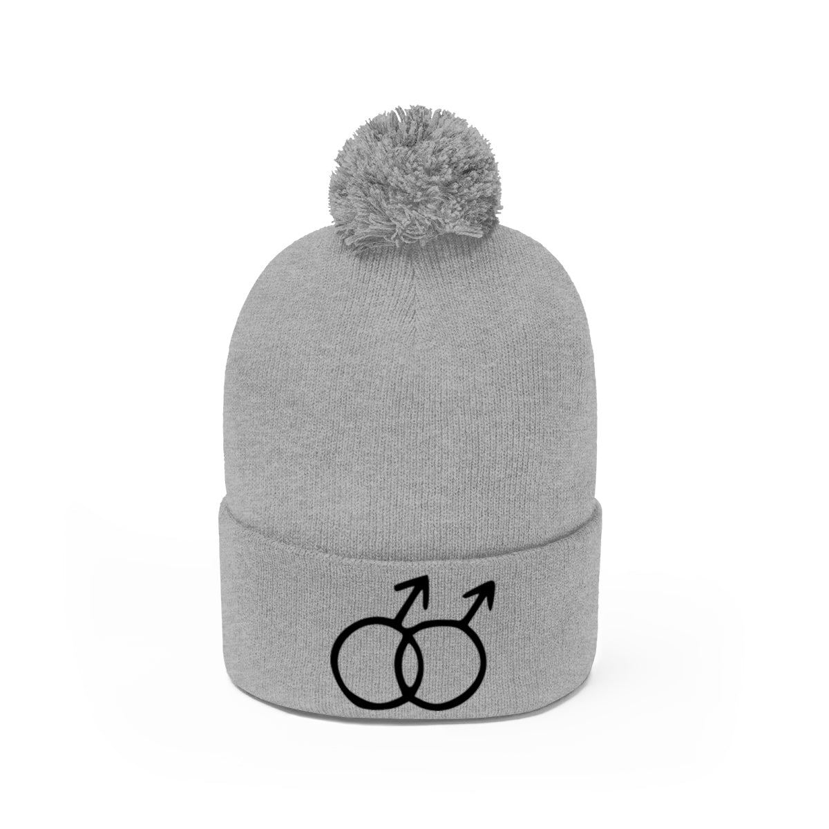 DOUBLE MARS <br>pom pom beanie