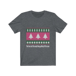 LIT <BR>ugly christmas <br>sweater <br>unisex tee