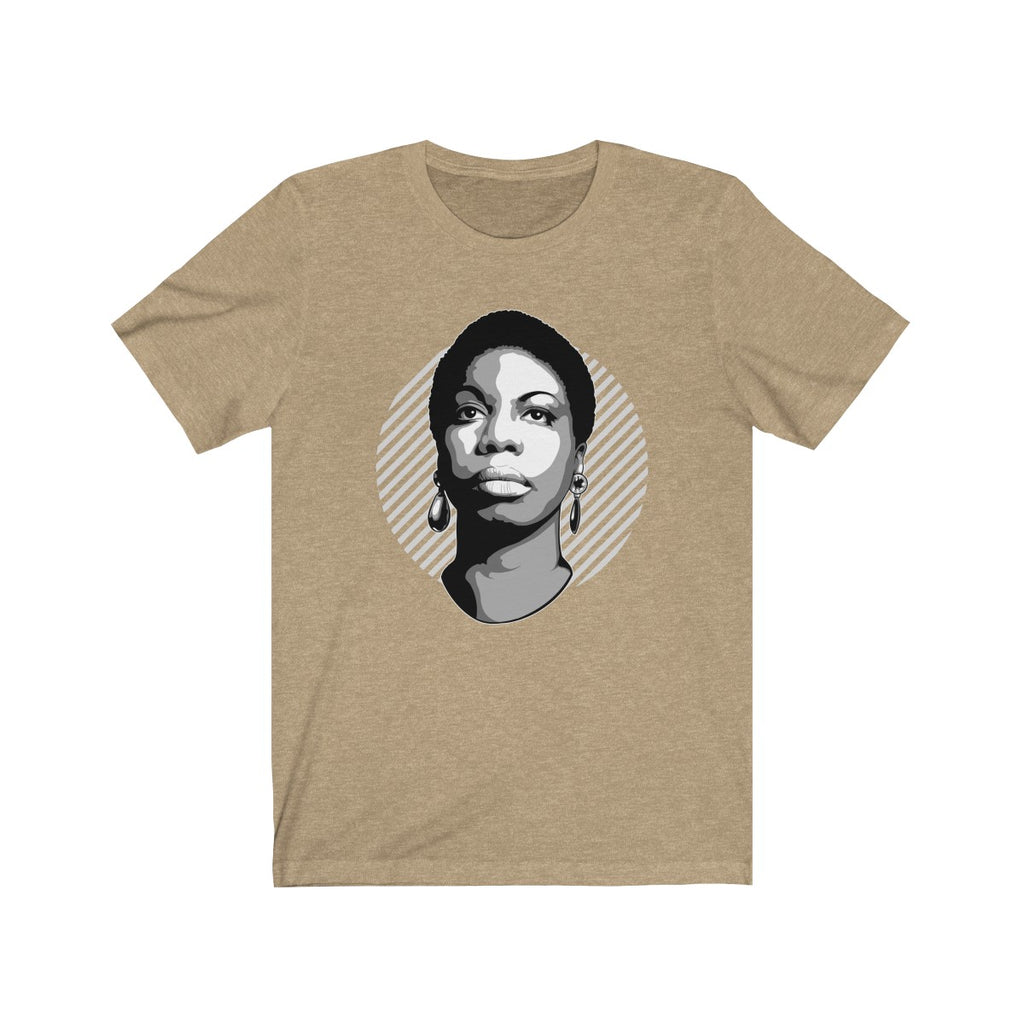 SIMONE QUOTE <br>unisex tee <br>(front/back designs)