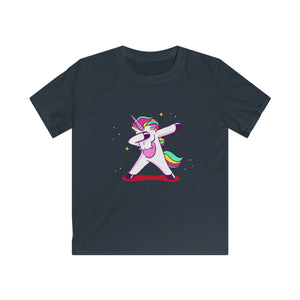 DABBING UNICORN <br>kid's soft tee