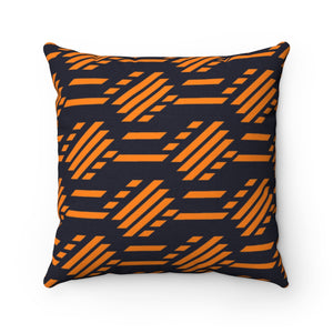 THE AFRICANA <br>spun polyester <br>square pillow