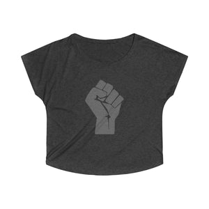 BLACK POWER <br>tri-blend dolman