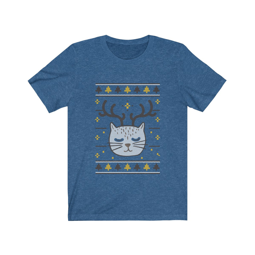 THE CAT LOVER'S <BR>ugly christmas <br>sweater <br>unisex tee