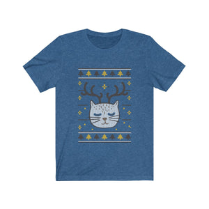 THE CAT LOVER'S <BR>ugly christmas <br>sweater <br>unisex tee