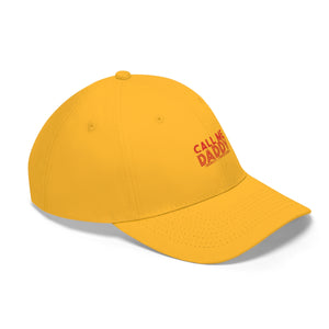 CALL ME DADDY <br>twill hat <br>(unisex)