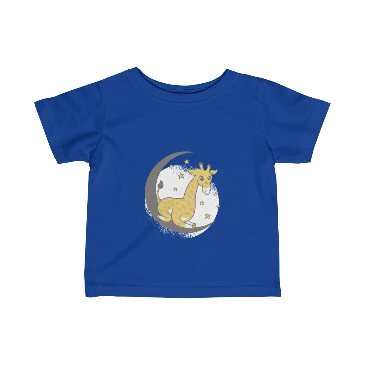 GIRAFFE ON <br>THE MOON <br>infant tee