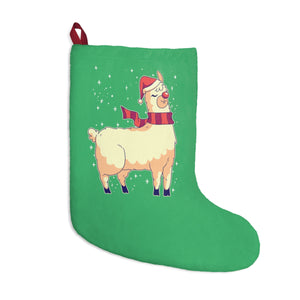 CHRISTMAS ALPACA <br>stocking