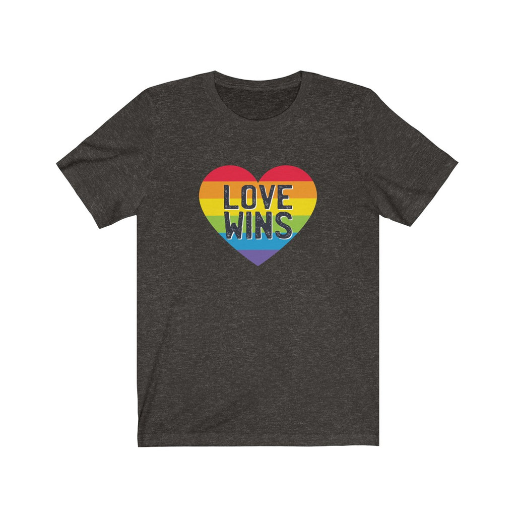 LOVE WINS <br>unisex tee