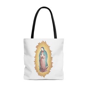 OUR LADY OF GUADALUPE <br>AOP tote bag