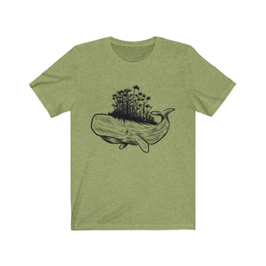 TREE WHALE <br>unisex tee