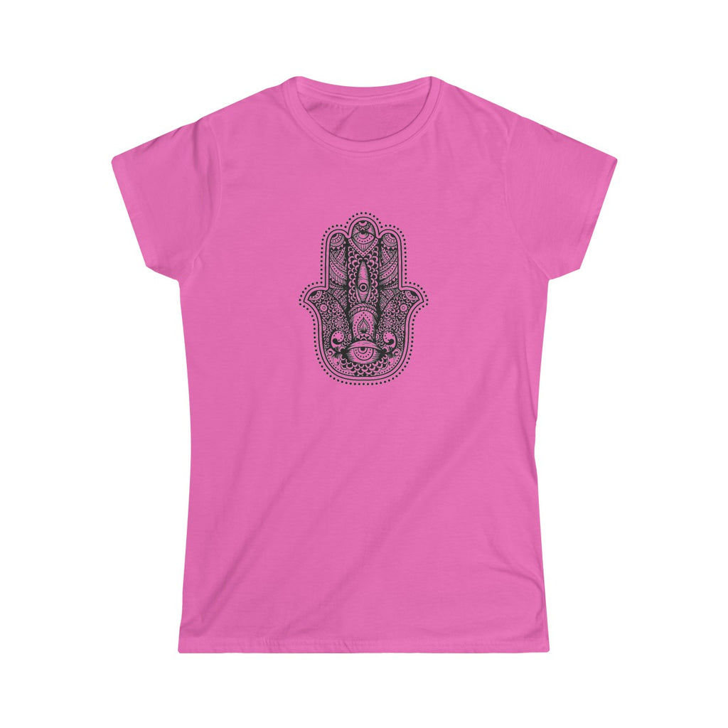 HAMSA (blk) <br>women's softstyle tee