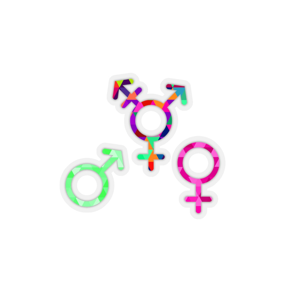 ALL GENDERS <br>kiss-cut stickers