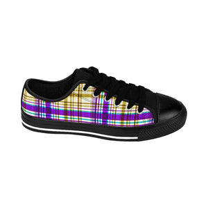 THE ILLEST PLAID <br>men's sneakers