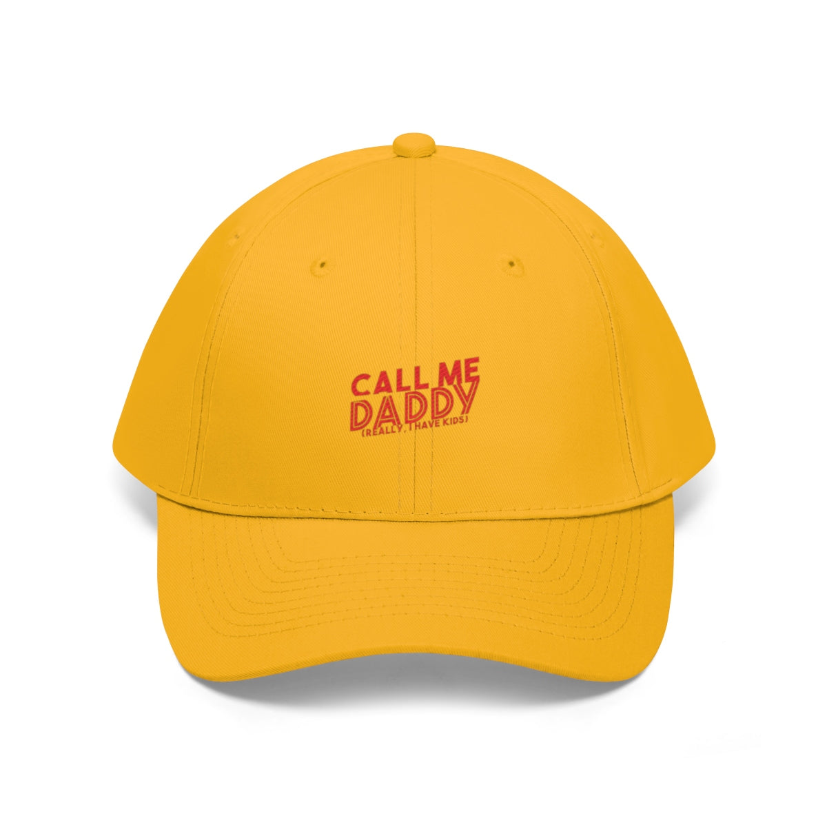 CALL ME DADDY <br>twill hat <br>(unisex)