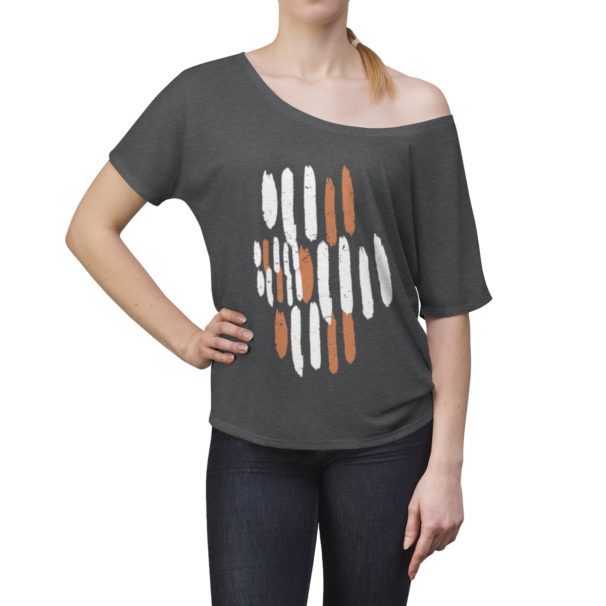 ABSTRACT 2 <br>women's slouchy top