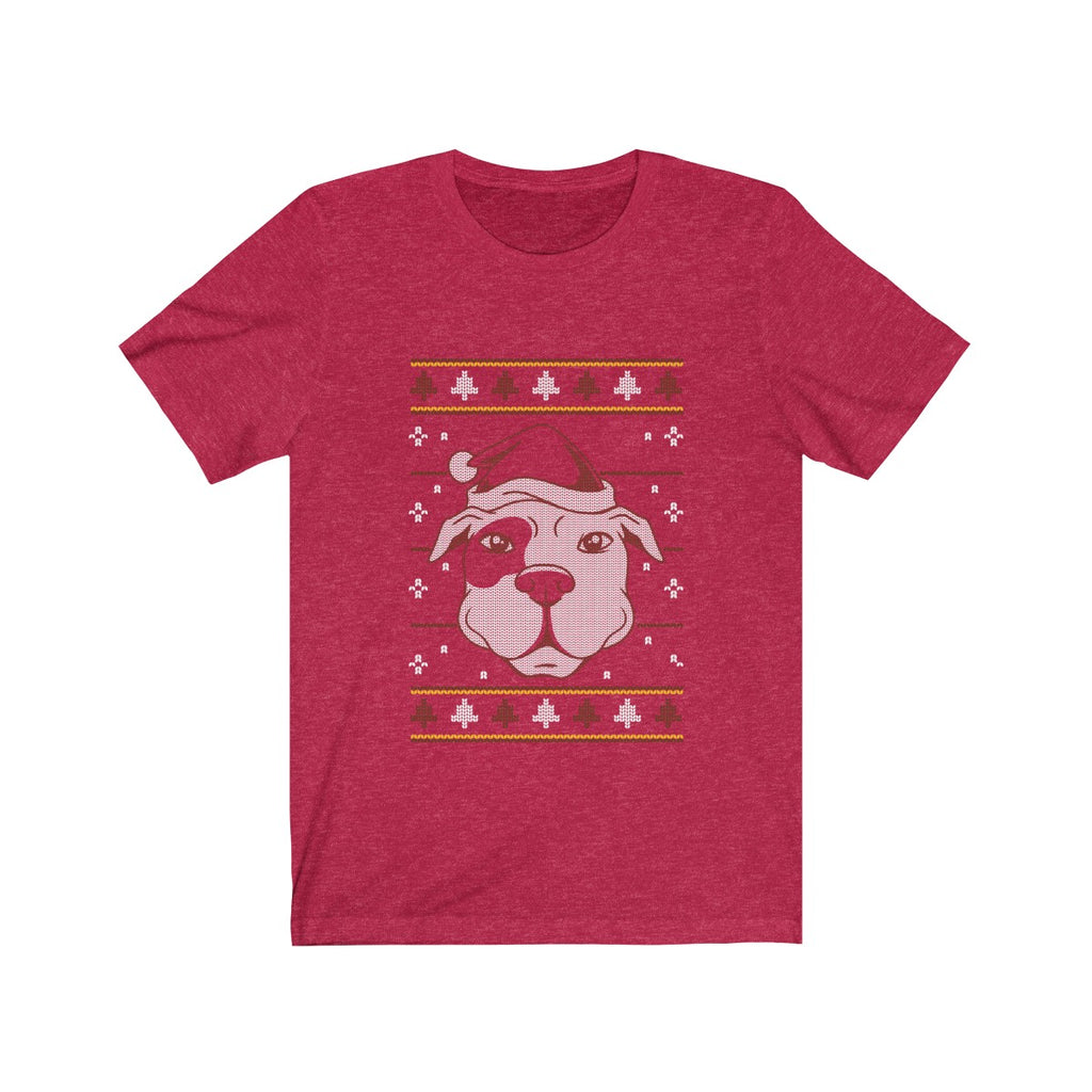 THE DOG LOVER'S <BR>ugly christmas <br>sweater <br>unisex tee