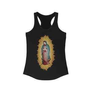 OUR LADY OF GUADALUPE <br>women's racerback tank