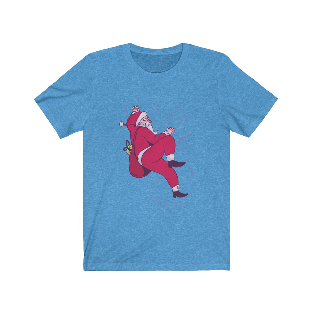 CLIMBING SANTA <br>unisex tee