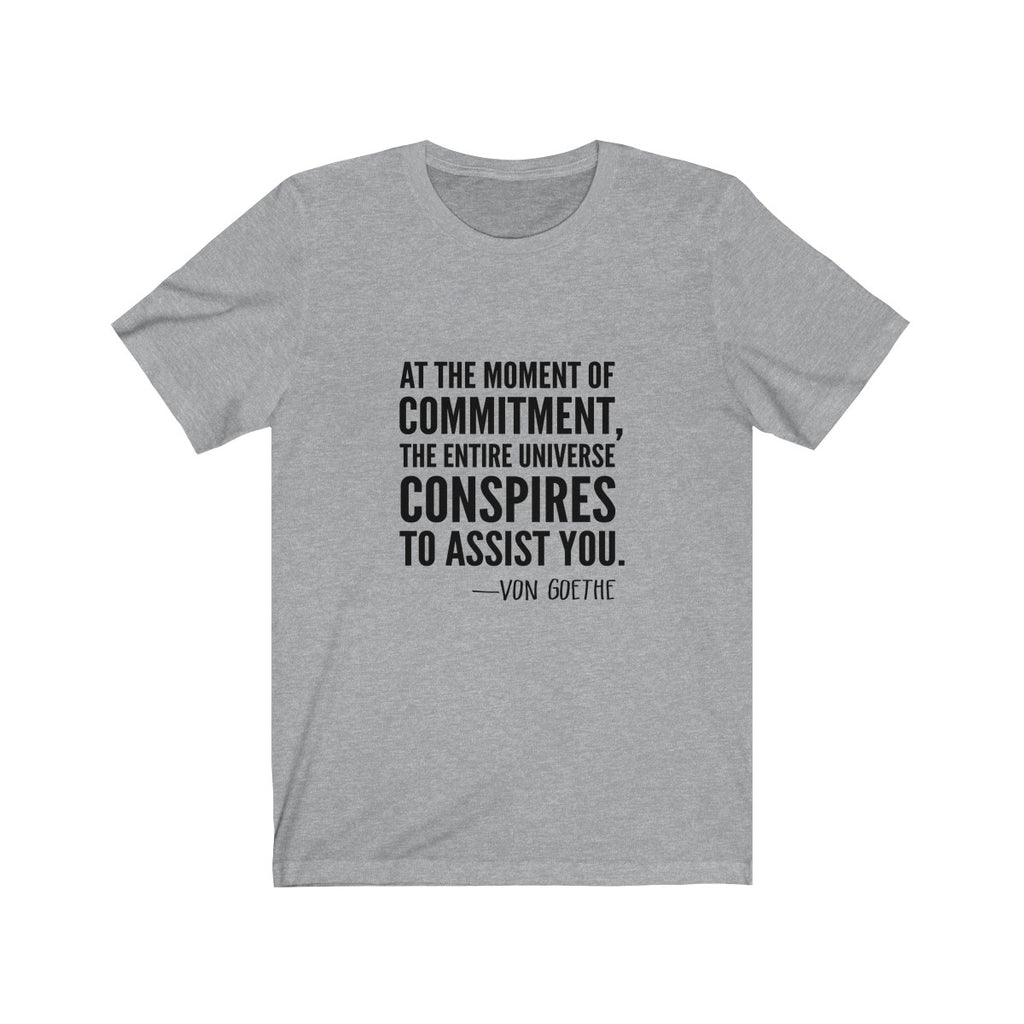 VON GOETHE QUOTE <br>unisex tee