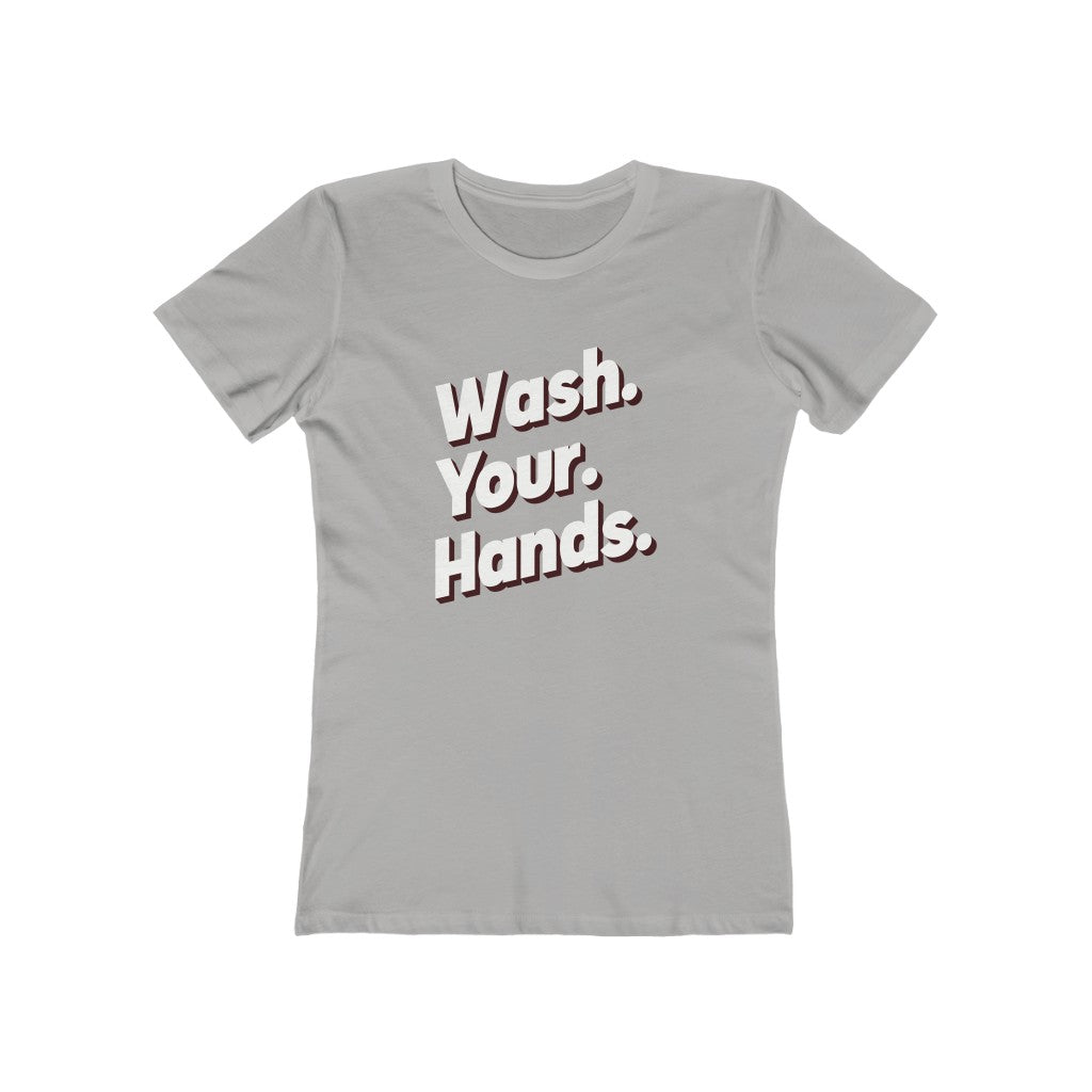 WASH YOUR HANDS <br>boyfriend tee