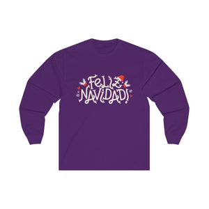 FELIZ NAVIDAD <br>long sleeve tee (unisex)