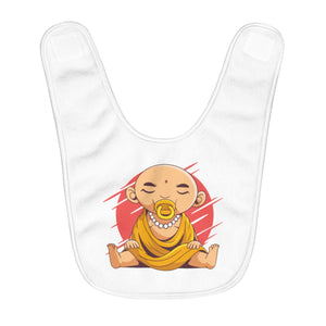 BABY BUDDHA <br>fleece bib