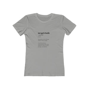 NEGRITUDE <br> women's boyfriend tee