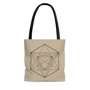 SACRED GEOMETRY <br>AOP tote bag