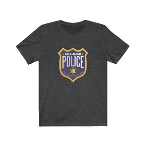 GRAMMAR POLICE <br>unisex tee