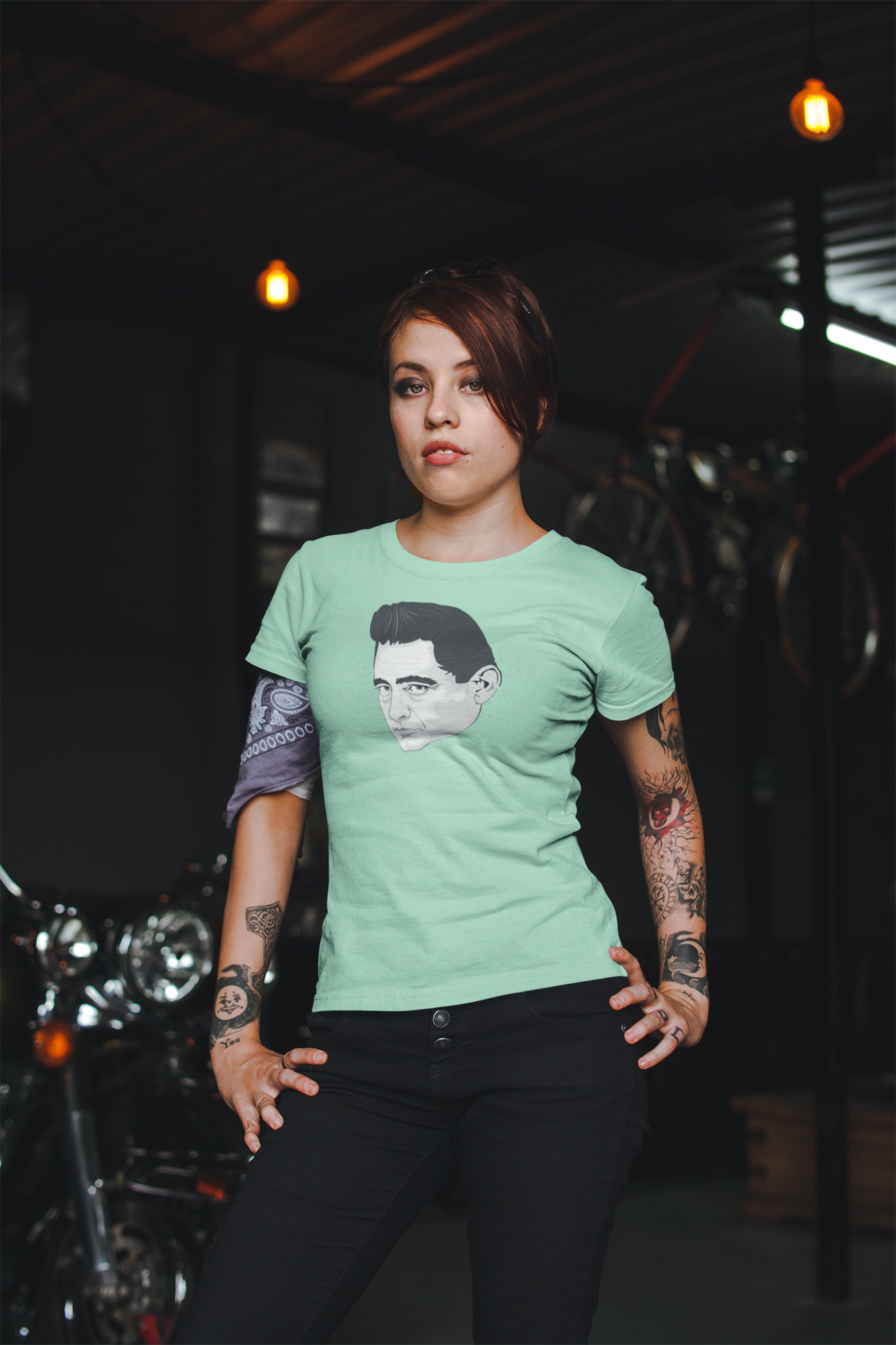 JOHN R. CASH <br>unisex tee